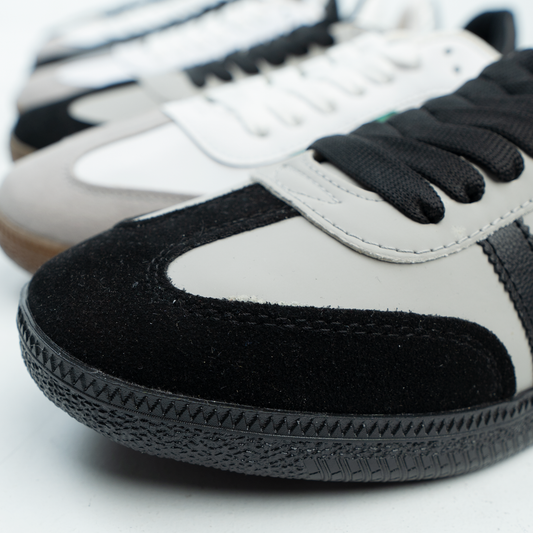 Men Retro Samba Style Sneakers Dual Color Sole Edition