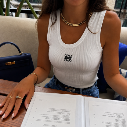 Core Ribbed Tank Top