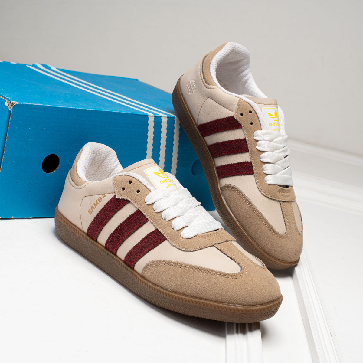 Women Retro Samba Style Sneakers