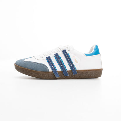 Women Retro Samba Style Sneakers