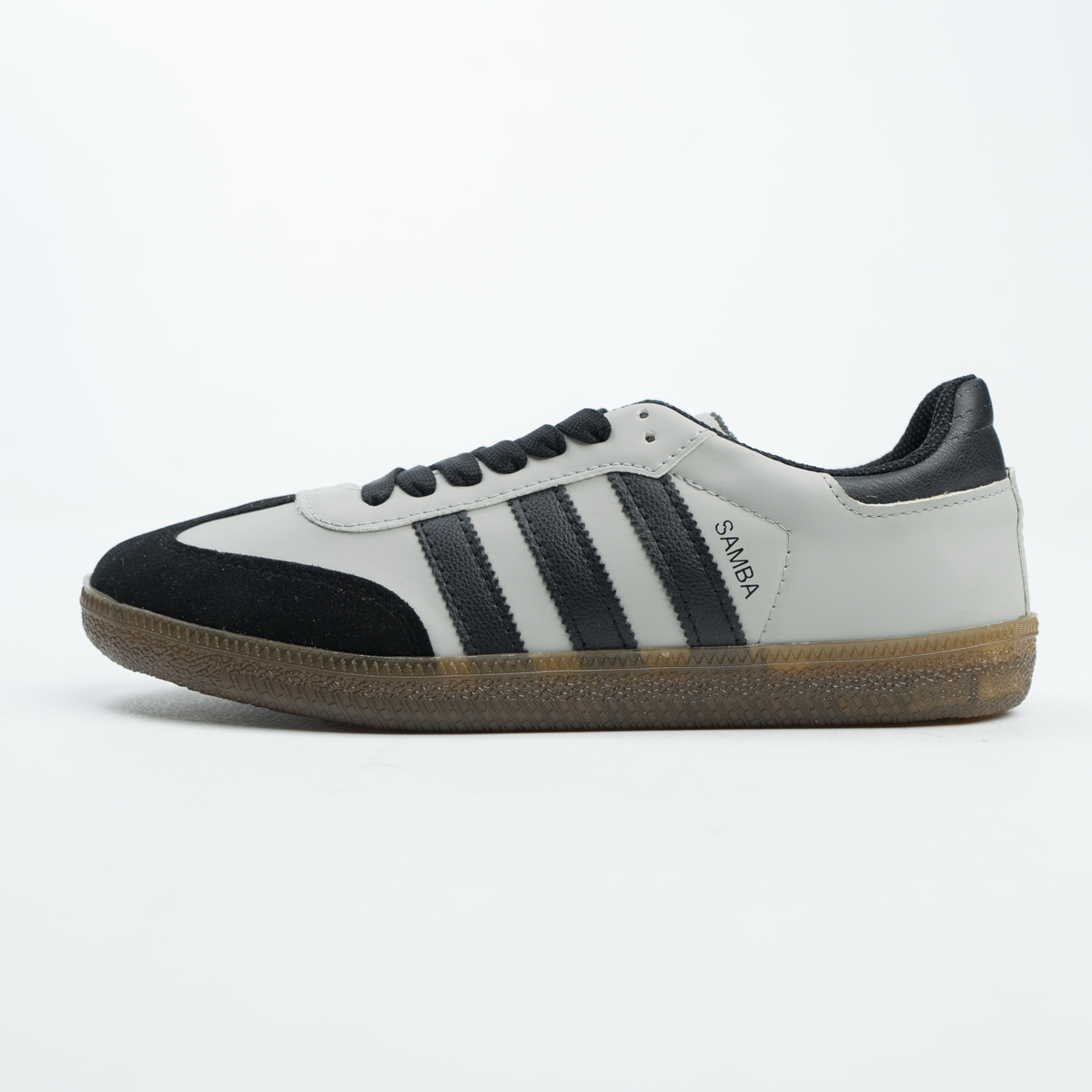 Men Retro Samba Style Sneakers Dual Color Sole Edition