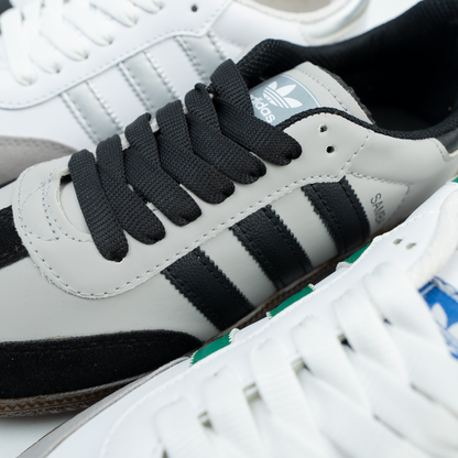 Men Retro Samba Style Sneakers Dual Color Sole Edition