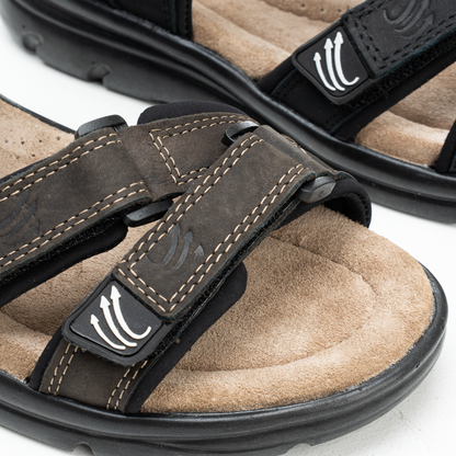 Men Orthopedic Comfort Leather Sandals