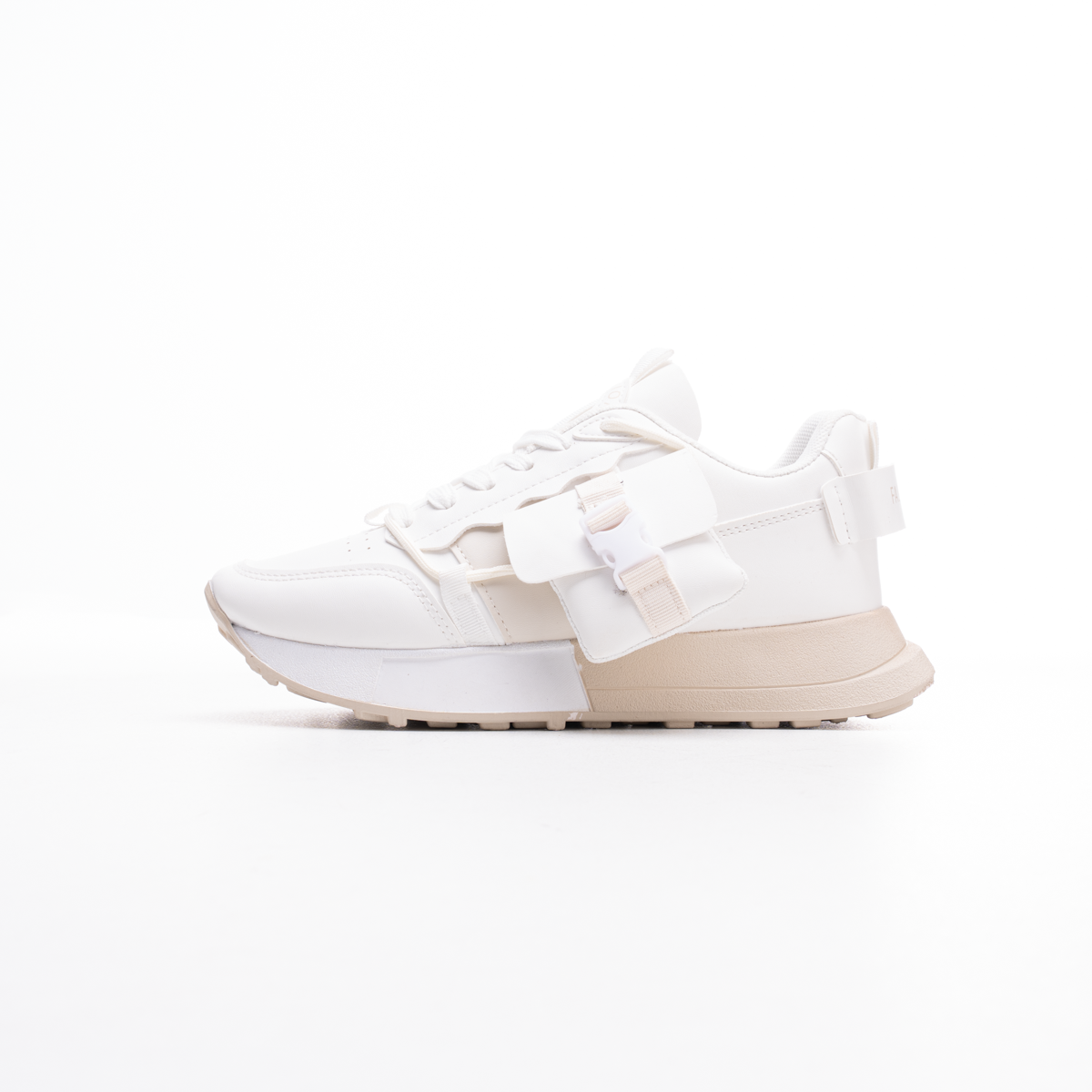 White Everyday Statement Sneakers