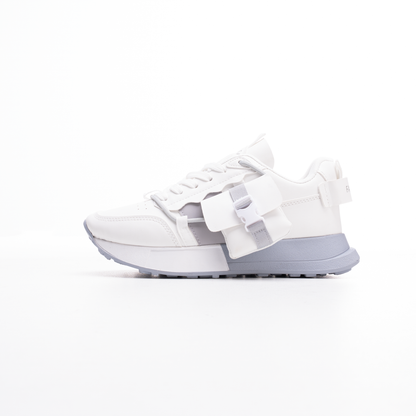 White Everyday Statement Sneakers