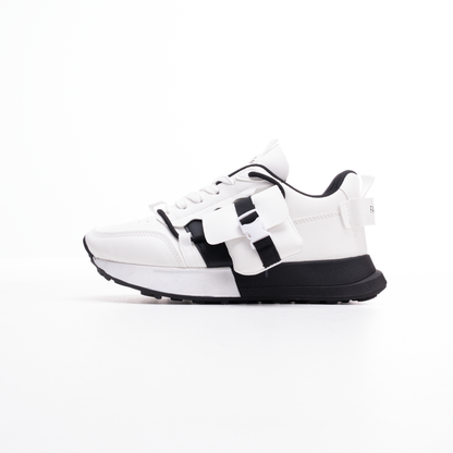 White Everyday Statement Sneakers