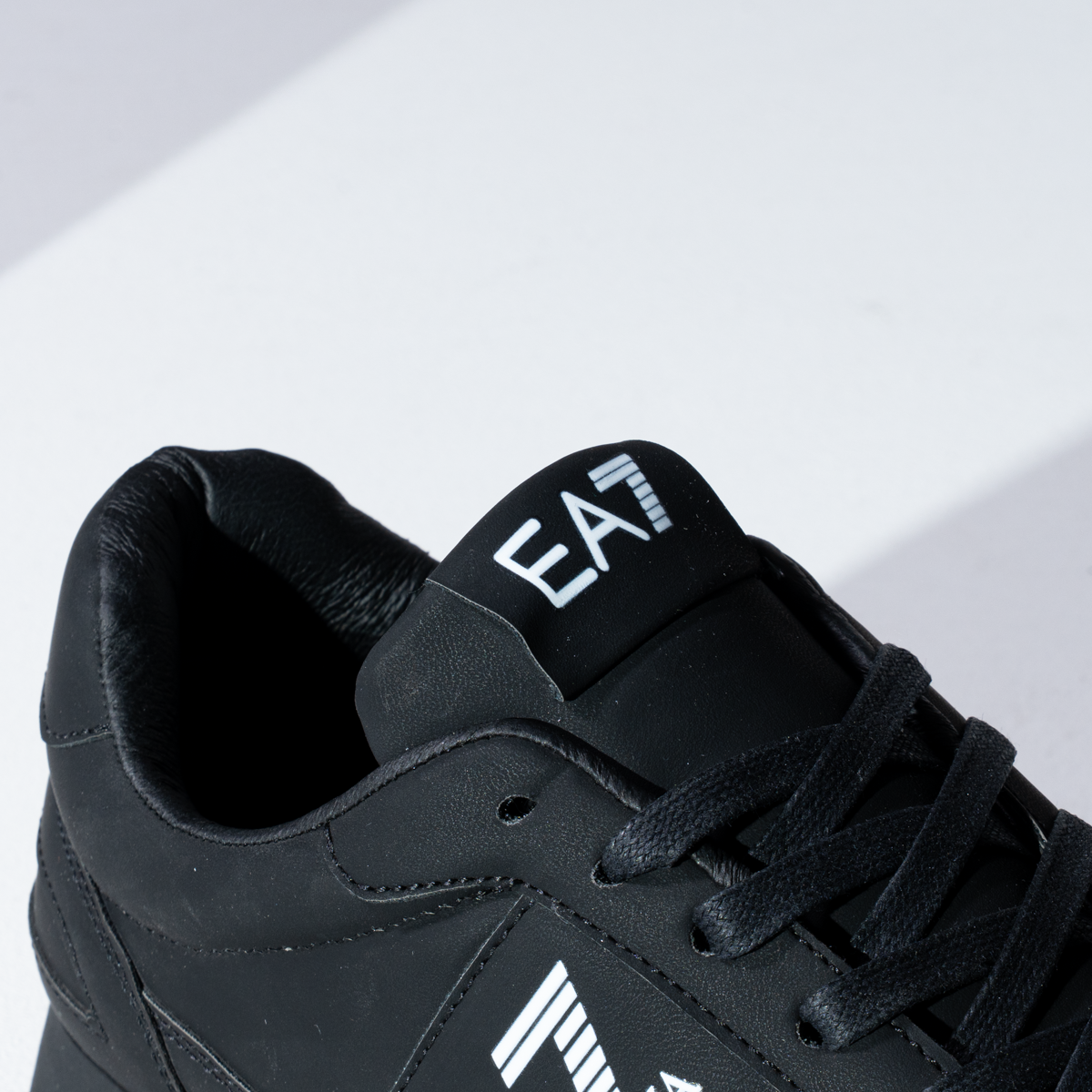 Men Premium Leather Black Everyday Sneakers