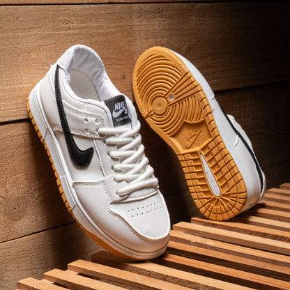 Women Street Style Leather Sneakers