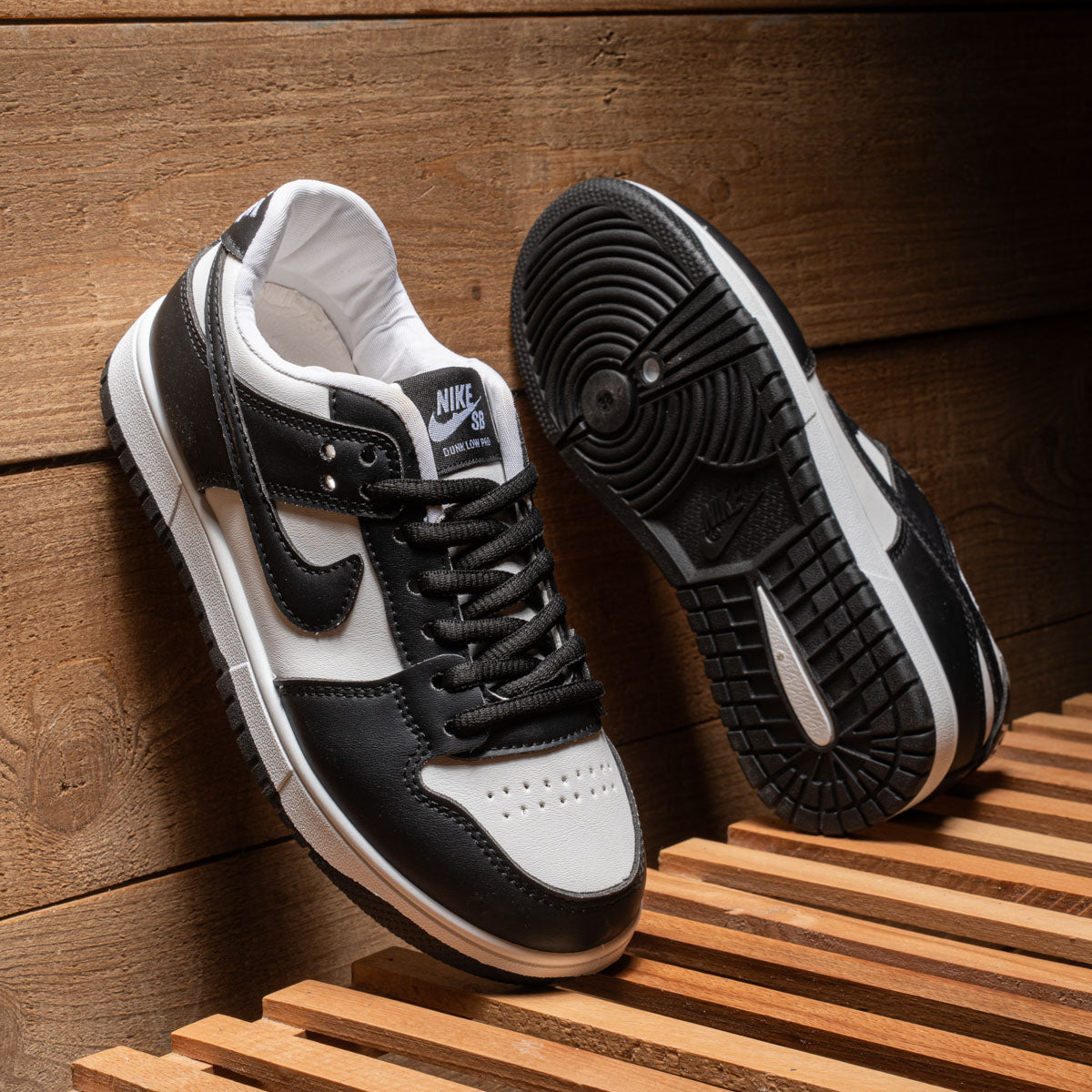 Women Street Style Leather Sneakers